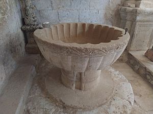 Archivo:Pila bautismal de Villalbilla de Villadiego