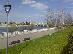 Po River in Casale Monferrato