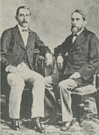 Archivo:Rafael Núñez y su hermano Ricardo, siglo XX