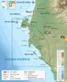 Reserva Nacional de Paracas topographic map-es