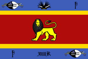 Archivo:Royal Standard of Eswatini