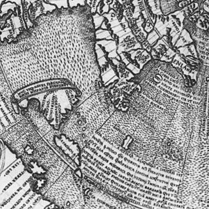 Archivo:Ruysch map, Gruenlant-Antilia