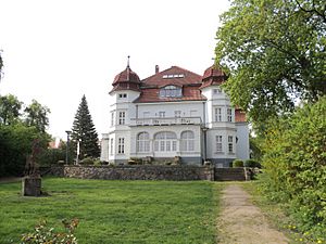 Archivo:Schloss in Torgelow, direkt am See