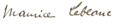 SignatureMauriceLeblanc