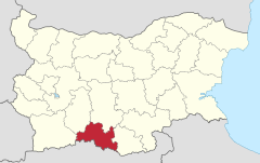 Smolyan in Bulgaria.svg