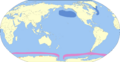 Stercorarius maccormicki map