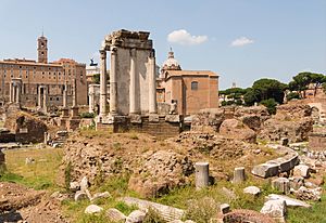 Archivo:Temple Vesta Forum Romanum Rome Italy