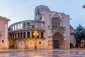 Valencia cathedral 2022 - north façade dawn.jpg