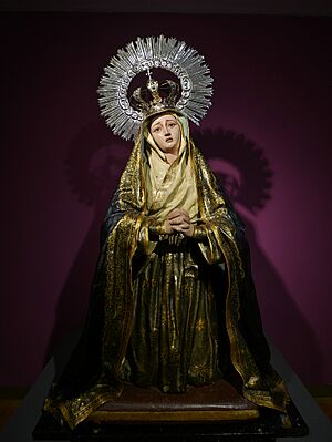 Archivo:Virgen Dolorosa, Iglesia de San Andrés (Encinasola)