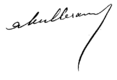 Alexandre Millerand Signature.png