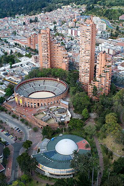 Bogota Arena and Surroundings