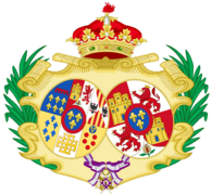 Coat of Arms of Infanta Isabella of Spain, Countess of Girgenti