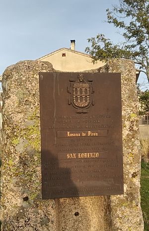 Archivo:Condecoración de San Lorenzo hacia Losana de Pirón