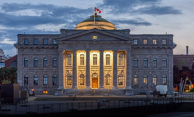 Customs building, Quebec city, Canada