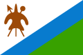 Flag of Lesotho (1987-2006)