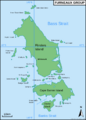 Furneaux Group Map