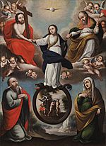 Archivo:Gregorio Vásquez de Arce y Ceballos - Allegory of the Immaculate Conception - 17th-century