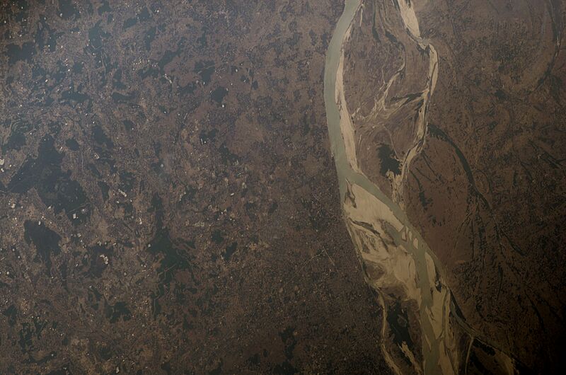 ISS016-E-35045 - View of Bangladesh