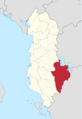 Korce County in Albania