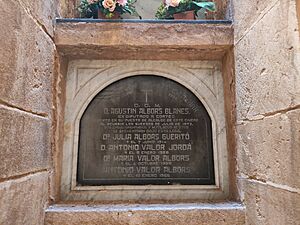 Archivo:Làpida a Agustin Albors Blanes
