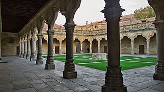 Las Escuelas Menores (Salamanca). Patio