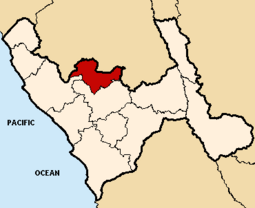Location of the province Gran Chimú in La Libertad.PNG