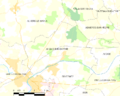 Map commune FR insee code 72151
