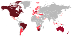 Map of the Dutch Diaspora in the World.svg