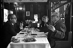 Archivo:Max Frisch und Friedrich Dürrenmatt - Com L12-0059-8021