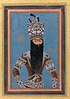 Mihr 'Ali (Iranian, active ca. 1800-1830). Portrait of Fath 'Ali Shah Qajar, 1815