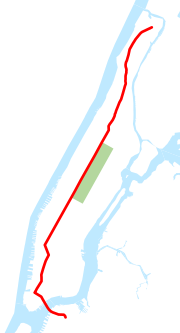 NYCS map Eighth Avenue Line.svg