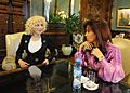Nacha Guevara with CFK