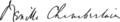 Neville Chamberlain Signature 2