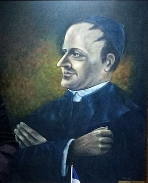 Archivo:Picture of Jose Matías Delgado located in the salvadorean Congress