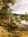 Sanchez Perrier Emilio On The River Bank