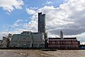 Sea Containers House, South Bank Tower, and OXO Tower - September 2015