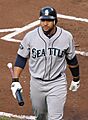 Seattle Mariners catcher Miguel Olivo (30)