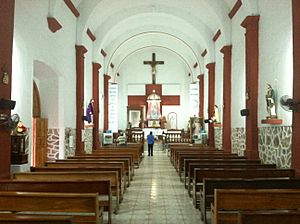 Archivo:TemploSan Ignacio Layola Interior TamazulaDGO Mx
