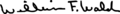 William Weld signature