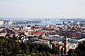 Aalborg from the Aalborg tower