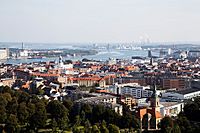 Archivo:Aalborg from the Aalborg tower