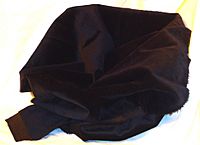 Archivo:Black Cotton velvet