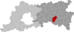 Boutersem Flemish-Brabant Belgium Map.svg