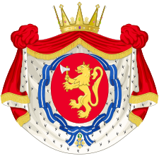 Archivo:Coat of Arms of Princess Märtha Louise of Norway (Spanish Order of Civil Merit)