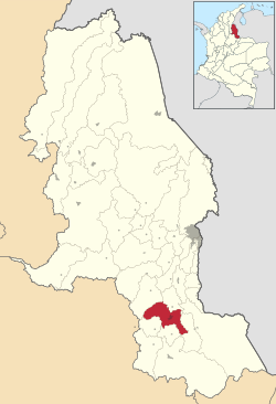 Pamplona ubicada en Norte de Santander