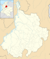 Colombia Santander location map (+locator map)