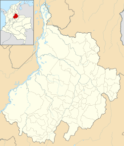 Bucaramanga ubicada en Santander (Colombia)