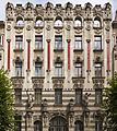 Edificio modernista en Alberta iela 2a, Riga, Letonia, 2012-08-07, DD 02