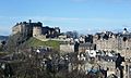 Edinburgh Castle from the south east