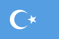 Flag of Xinjiang Uyghur (East Turkestan)